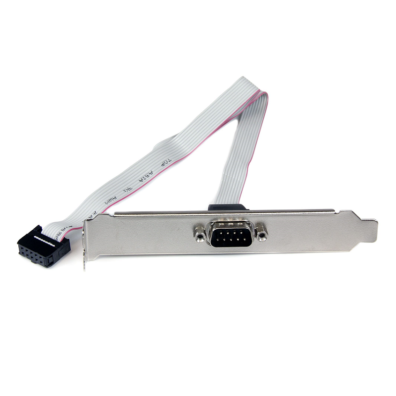 You Recently Viewed StarTech PLATE9M16 16in (40cm) 9 Pin Serial Male to 10 Pin Motherboard Header Slot Plate Image